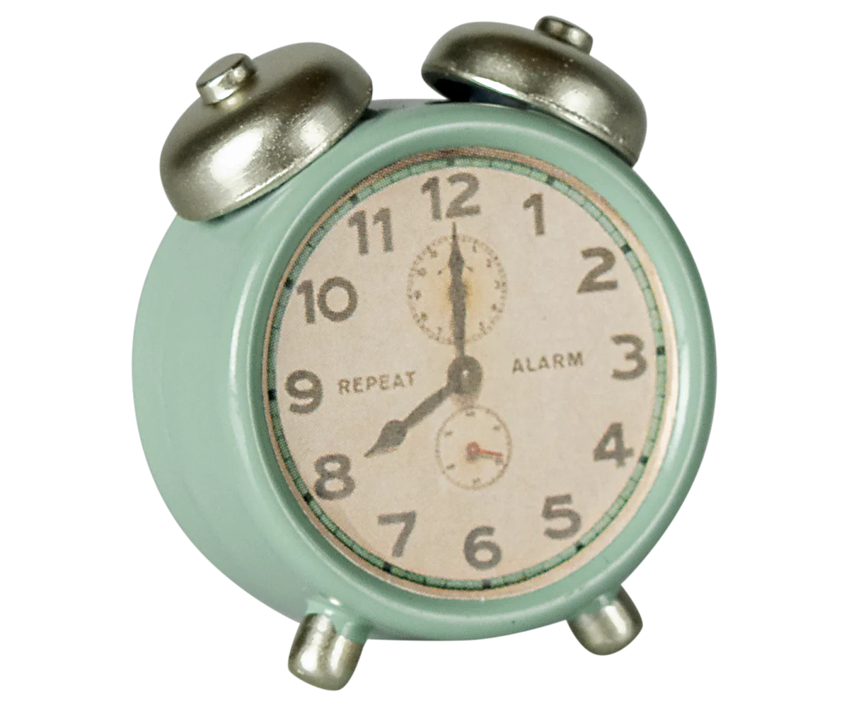 Alarm Clock, Mouse- Mint