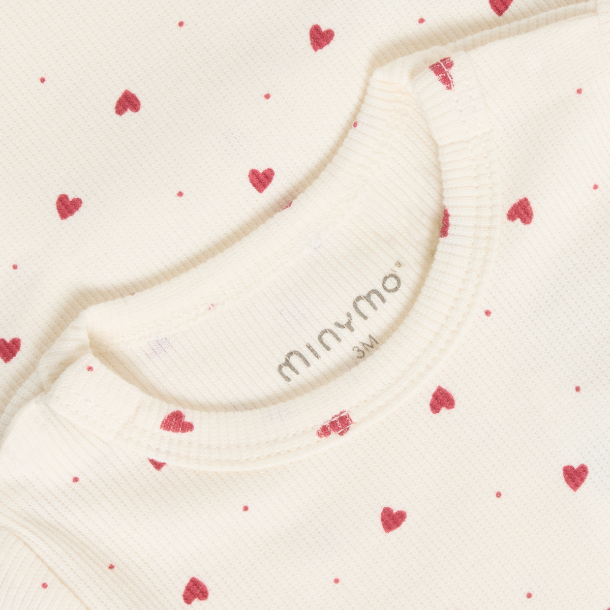 Long Sleeve Bodysuit- Hearts