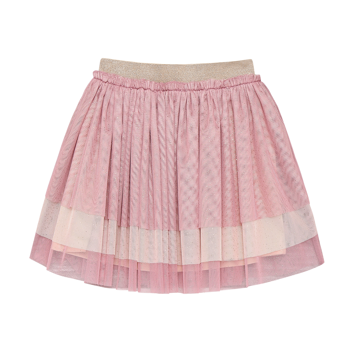 Pink Tint Tulle Skirt
