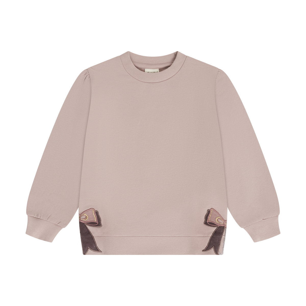 Bow Hem Sweatshirt