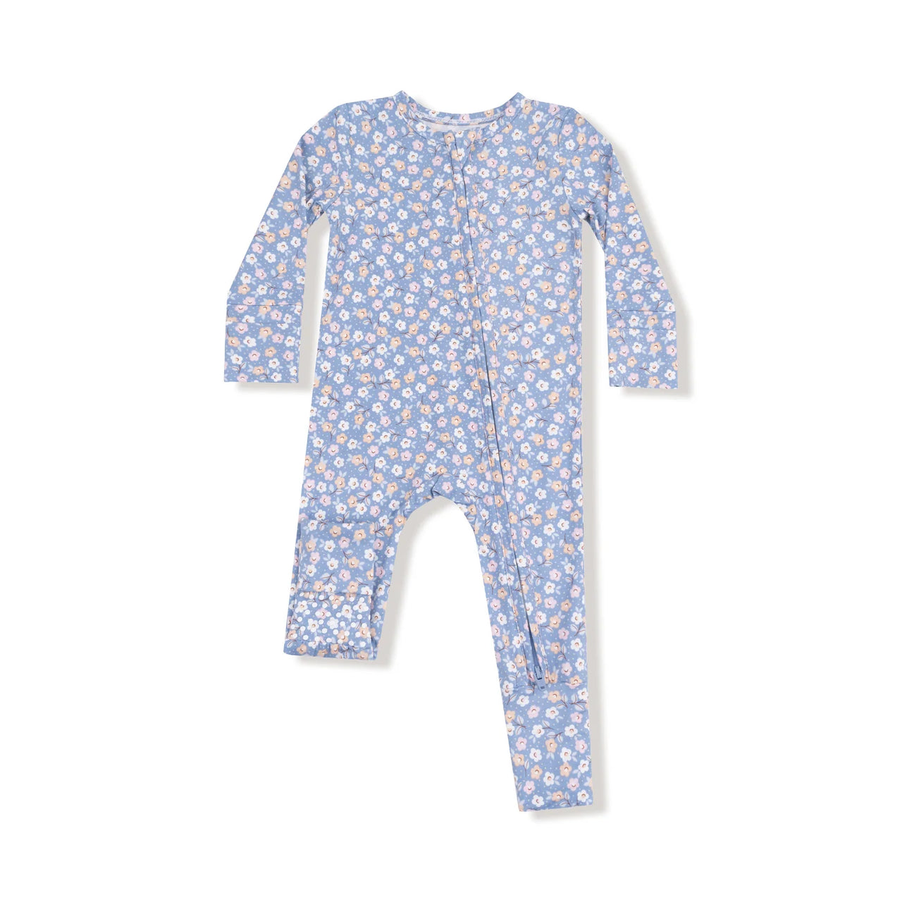 Zipper Romper- Country Calico