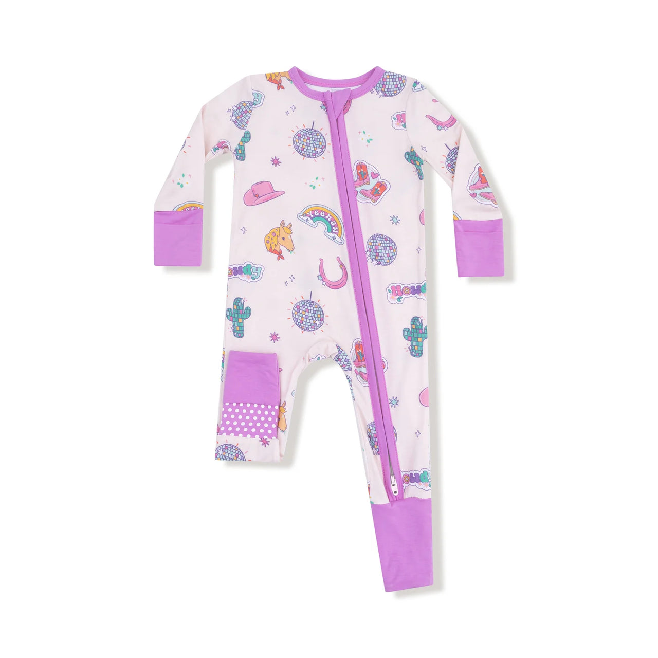 Zipper Romper- Disco Cowgirl