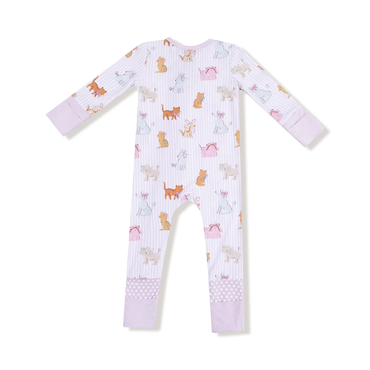 Zipper Romper- Fancy Pets