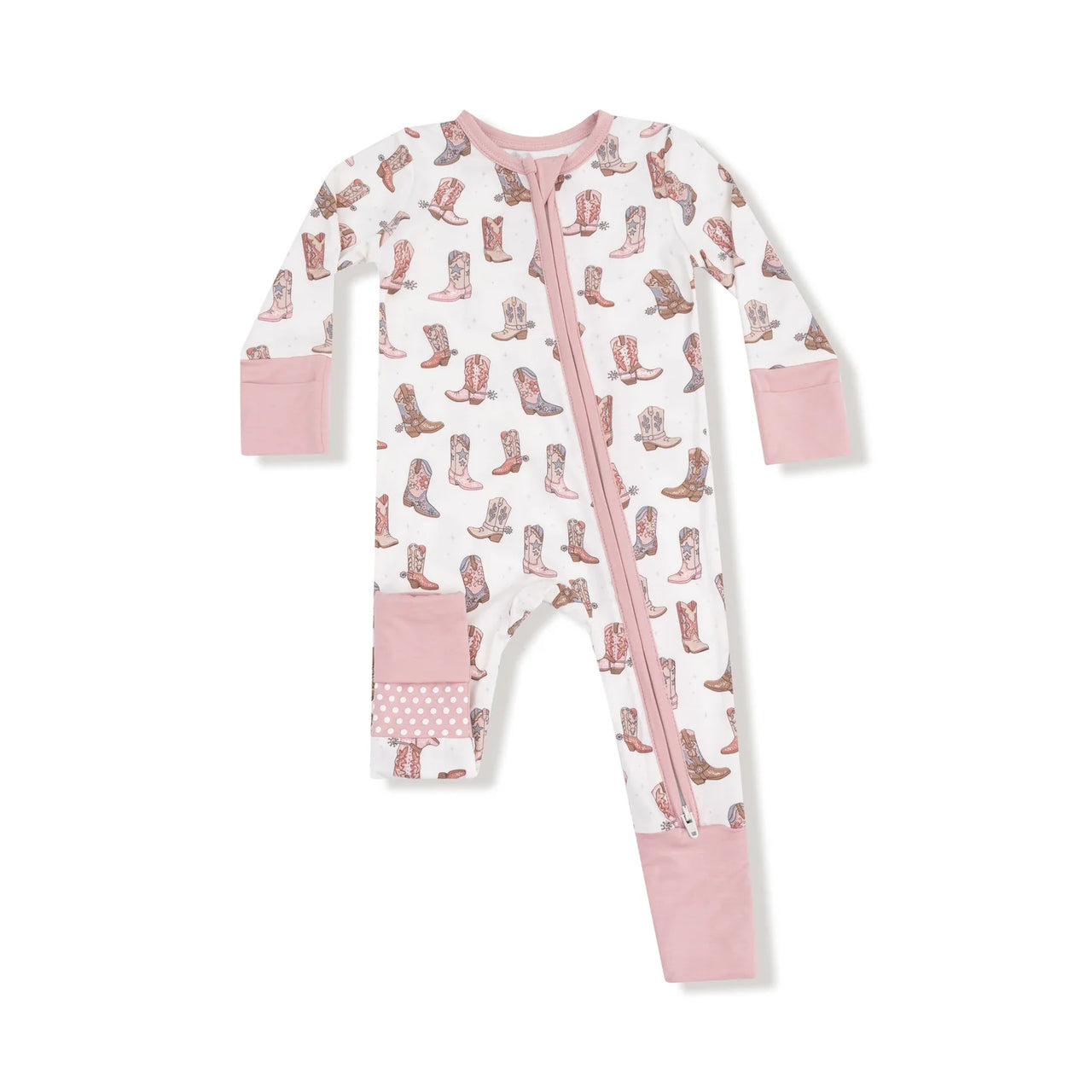 Zipper Romper- Future Cowgirl