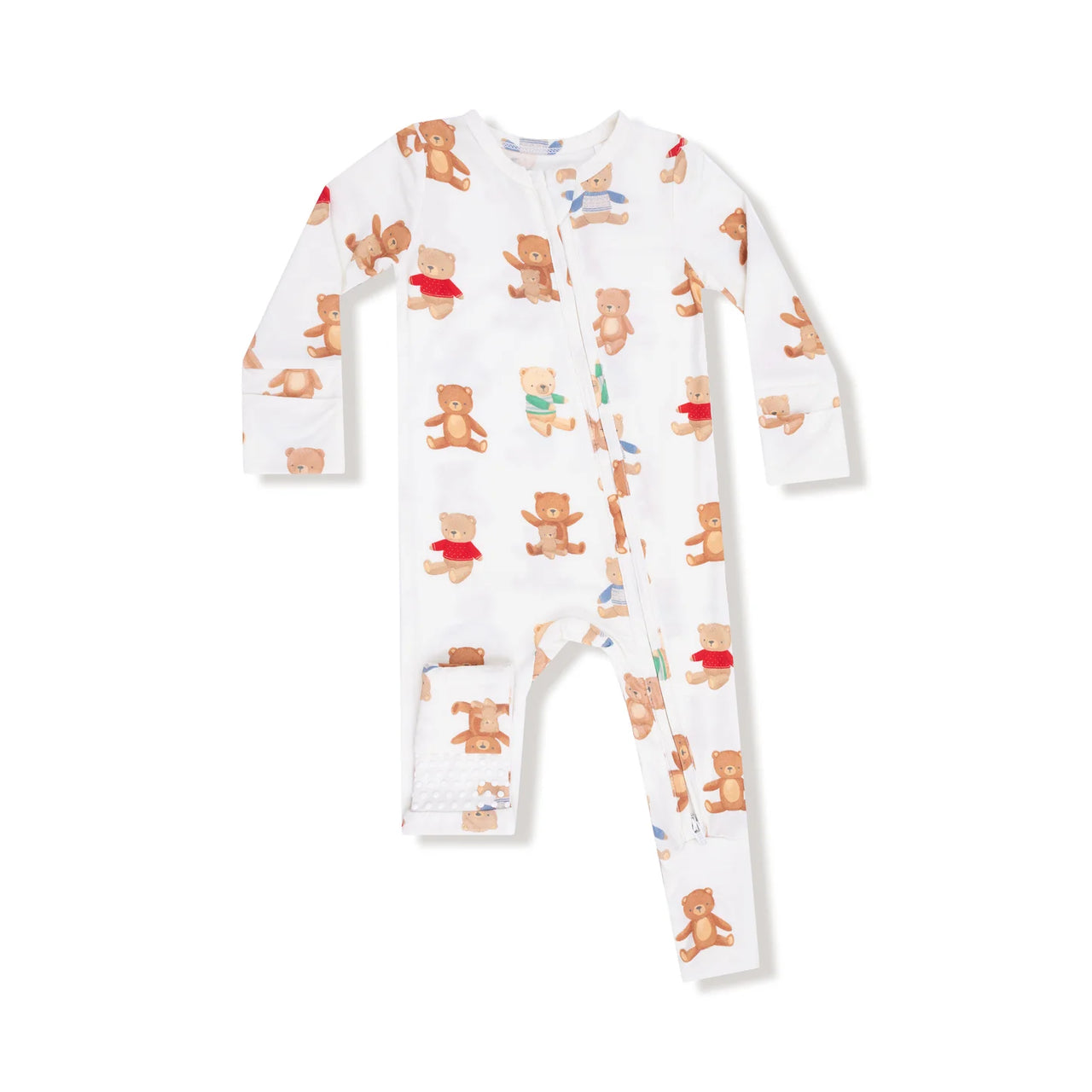 Zipper Romper- Teddy Bear Collection