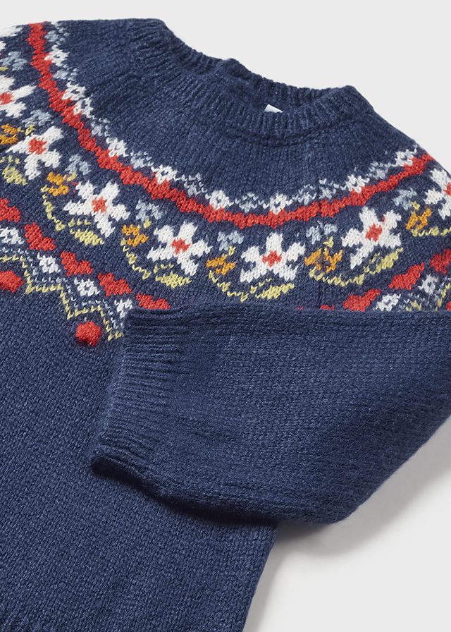 Nordic Flowers Sweater