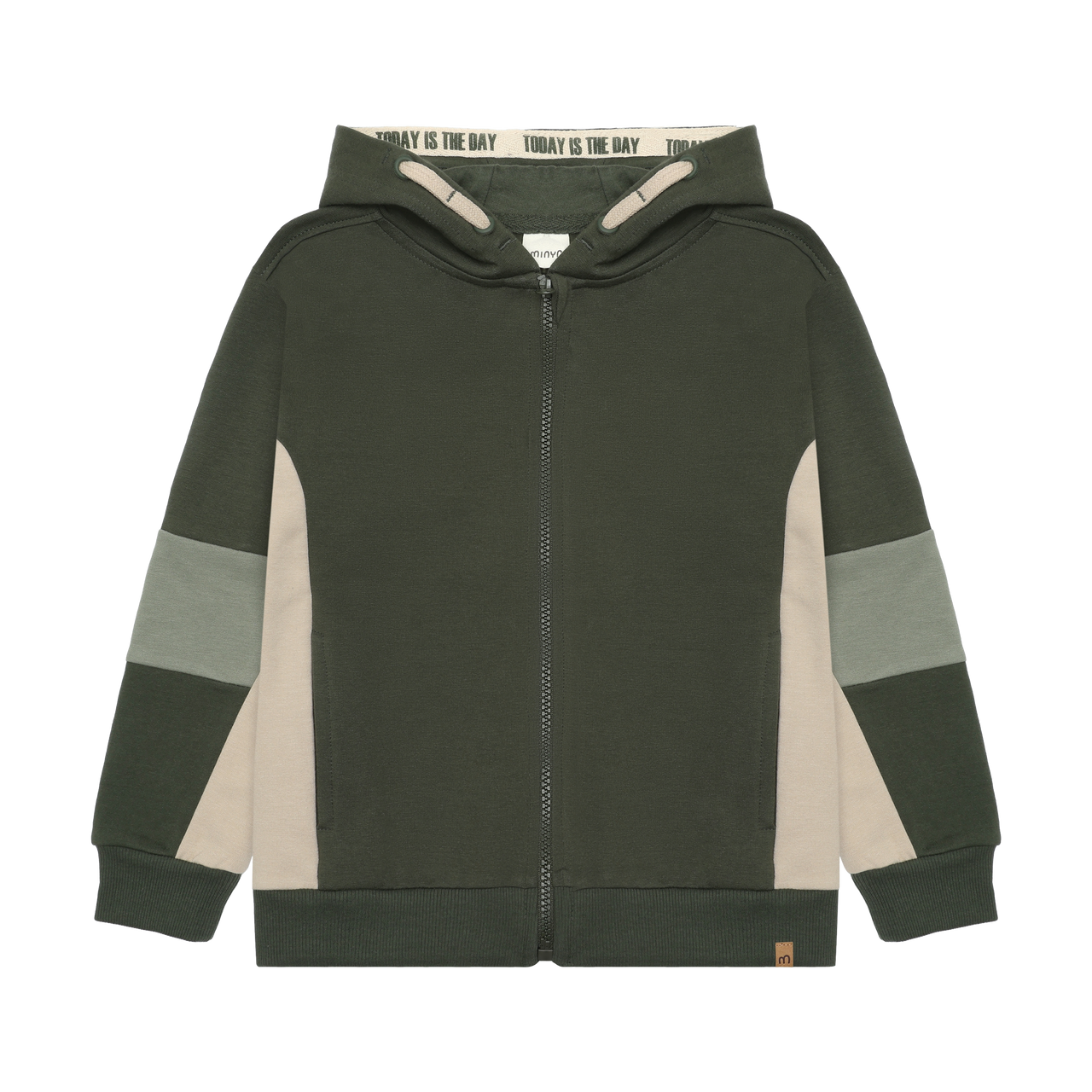 Zip-up Sweatshirt- Beetle