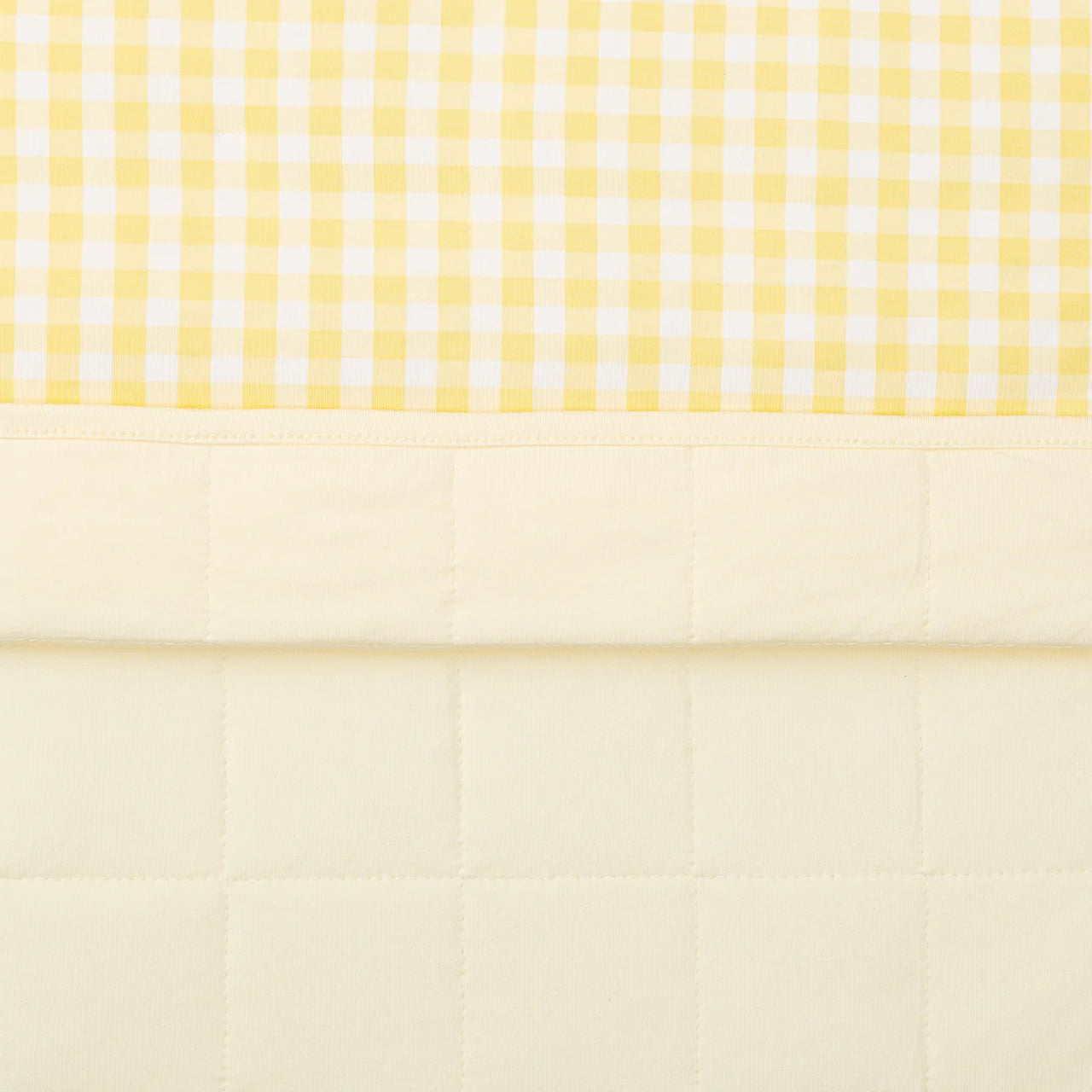 Baby Blanket 1.0- Gingham Chamomile