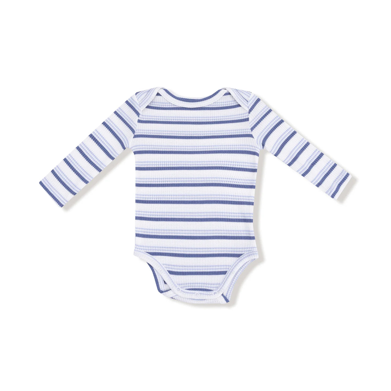 Blue Vintage Stripe Long Sleeve Bodysuit
