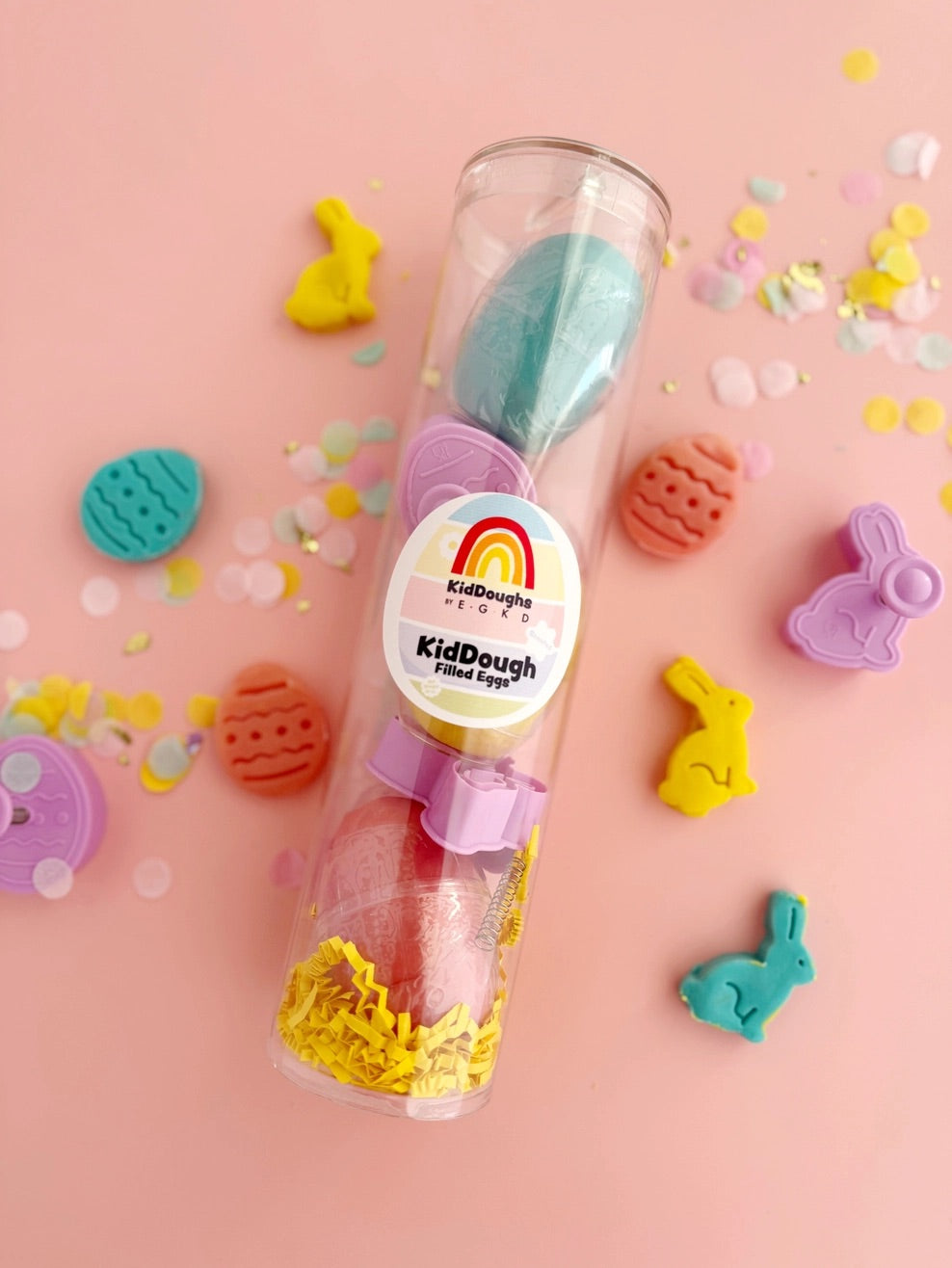 Easter Egg Kiddough Play Tube