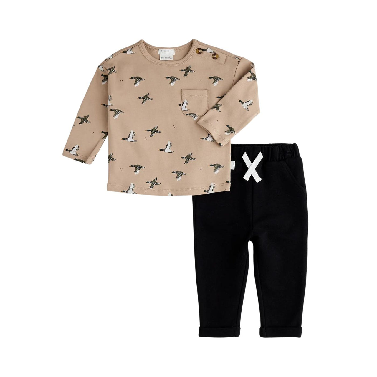 Mallard Print Outfit Set