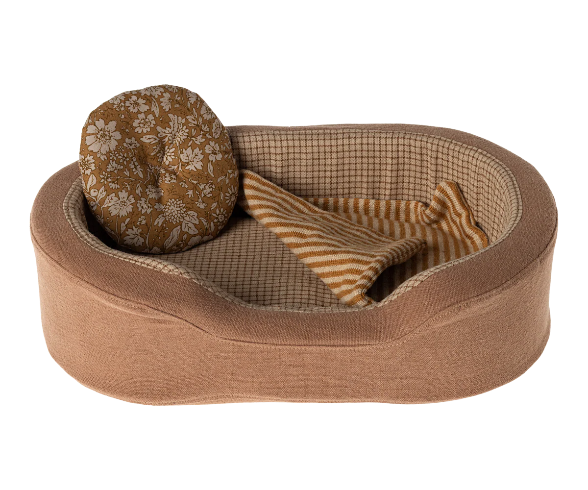 Cozy Basket, Small - Brown - Maileg