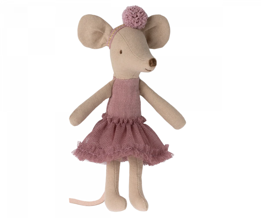 Ballerina Mouse, Big Sister - Heather - Maileg
