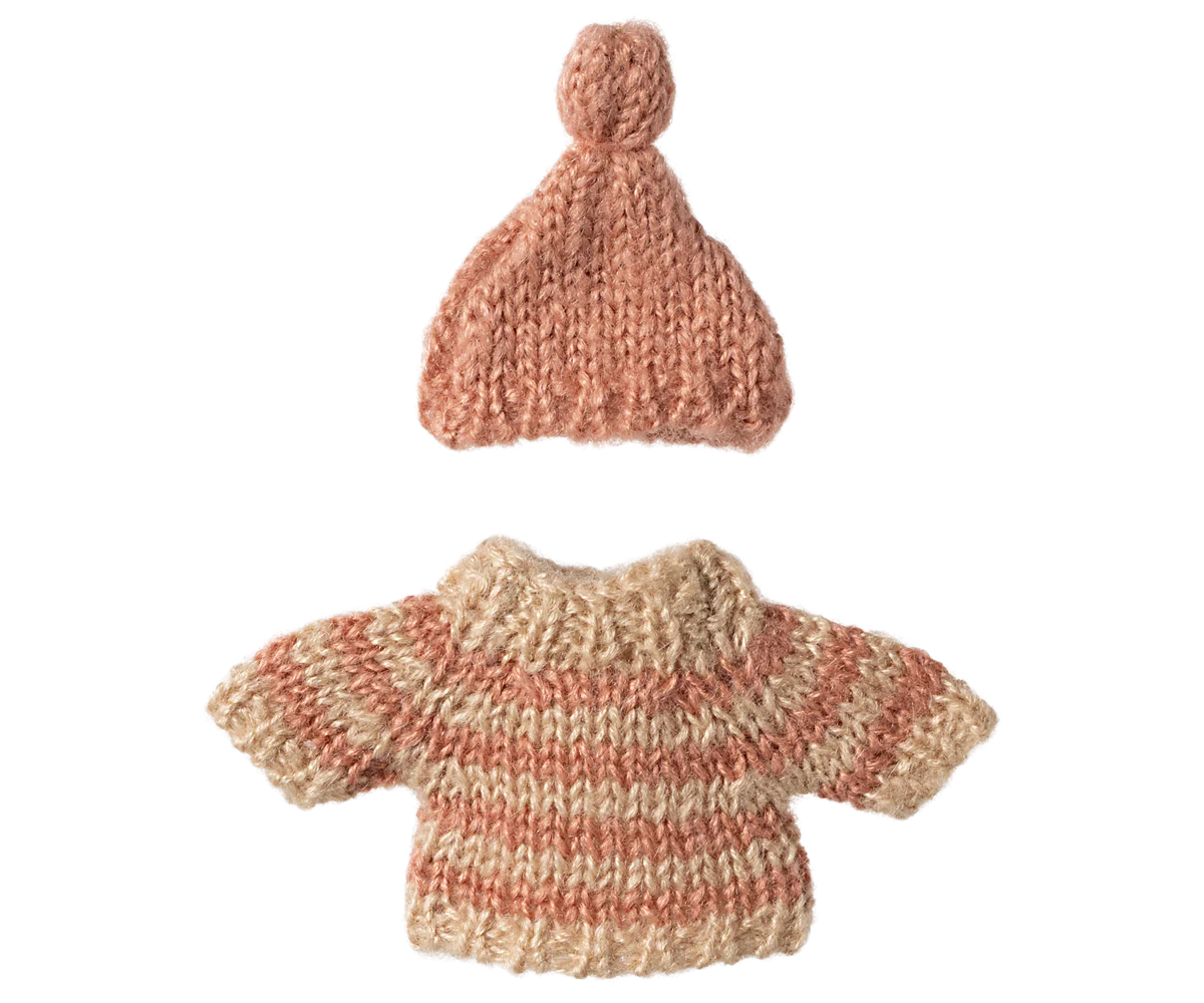 Knitted Sweater and Hat- Big Sister