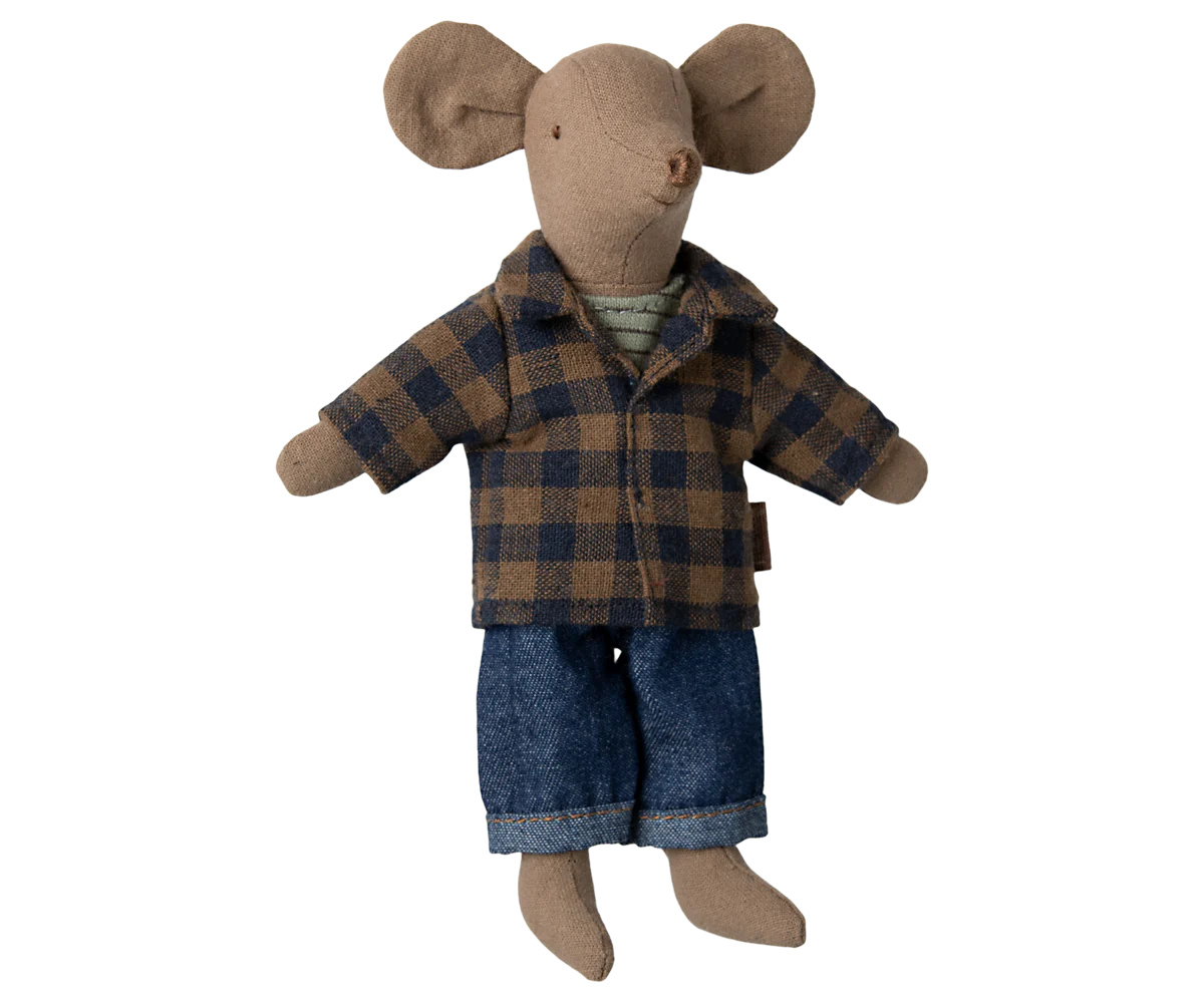 Dad Mouse- Light Brown