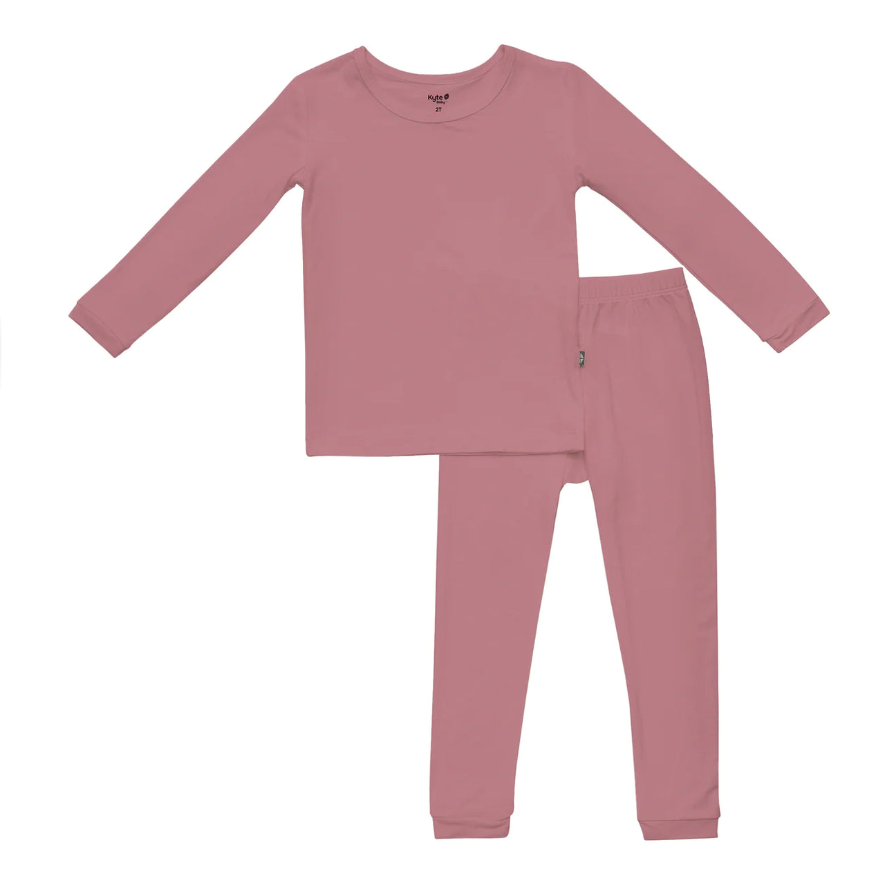 Toddler Pajama Set- Dusty Rose