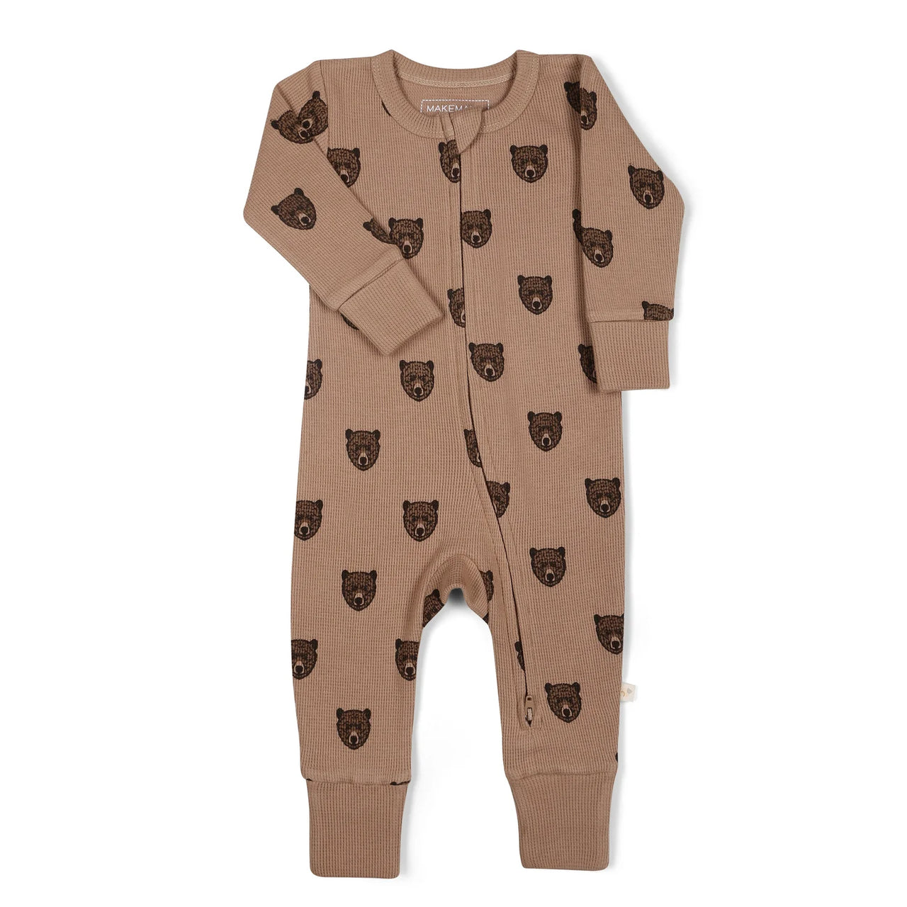 Zip Romper - Wild Bear