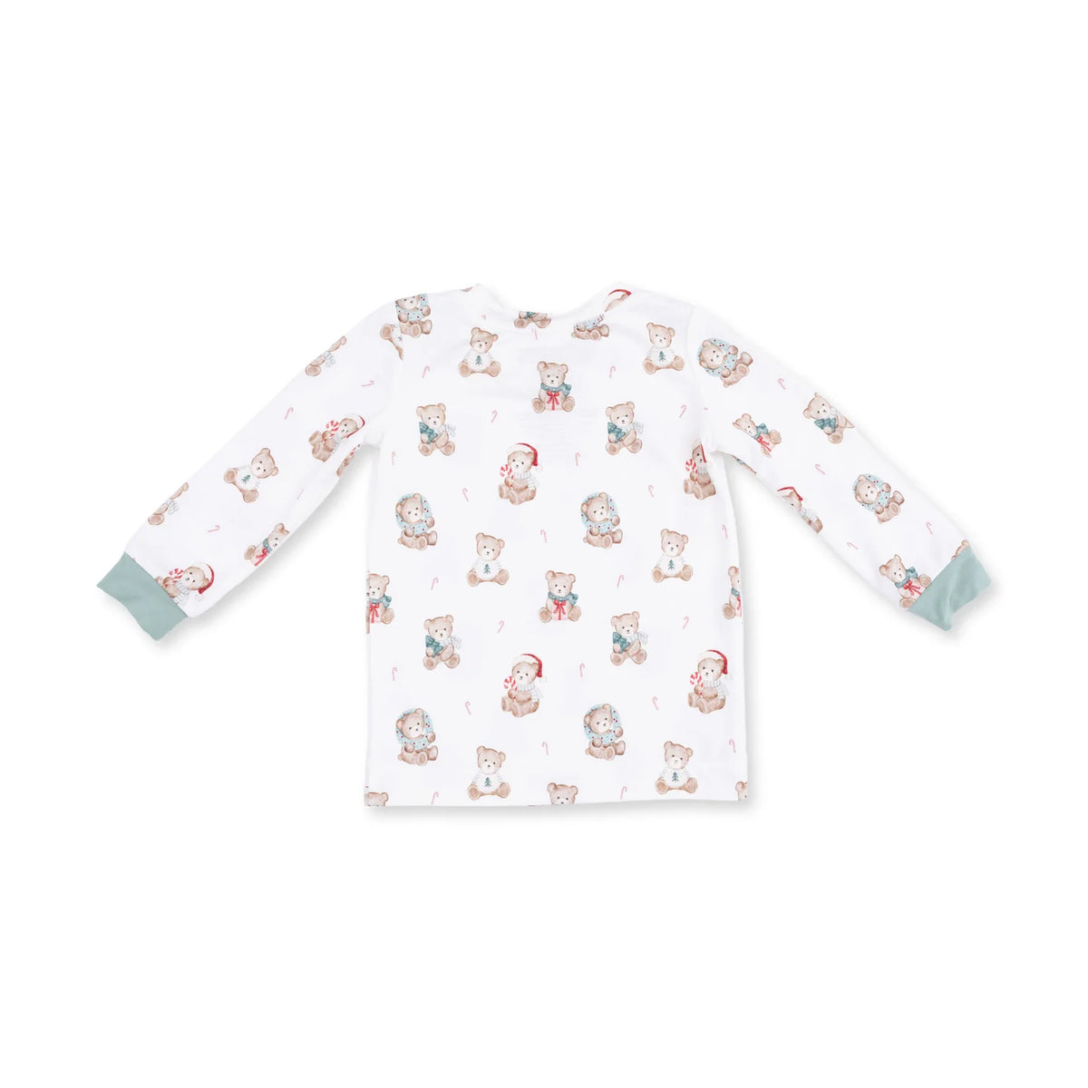 Long Sleeve Pajama Set- Christmas Teddy Bears