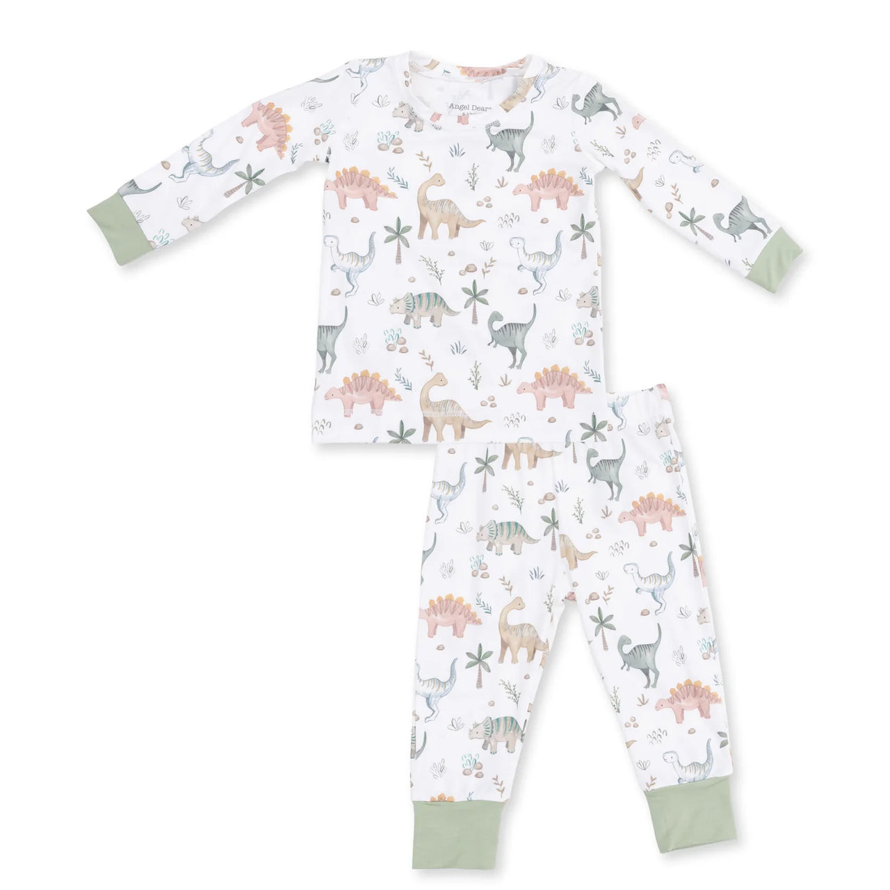 Toddler Long Sleeve Pajama Set- Sweet Baby Dinos