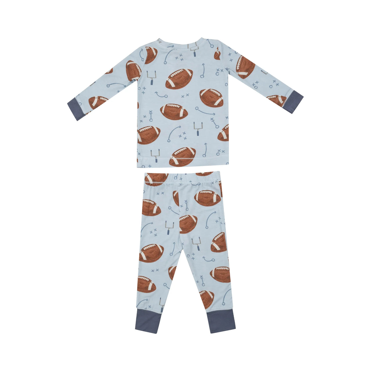 Footballs Blue Loungewear Set