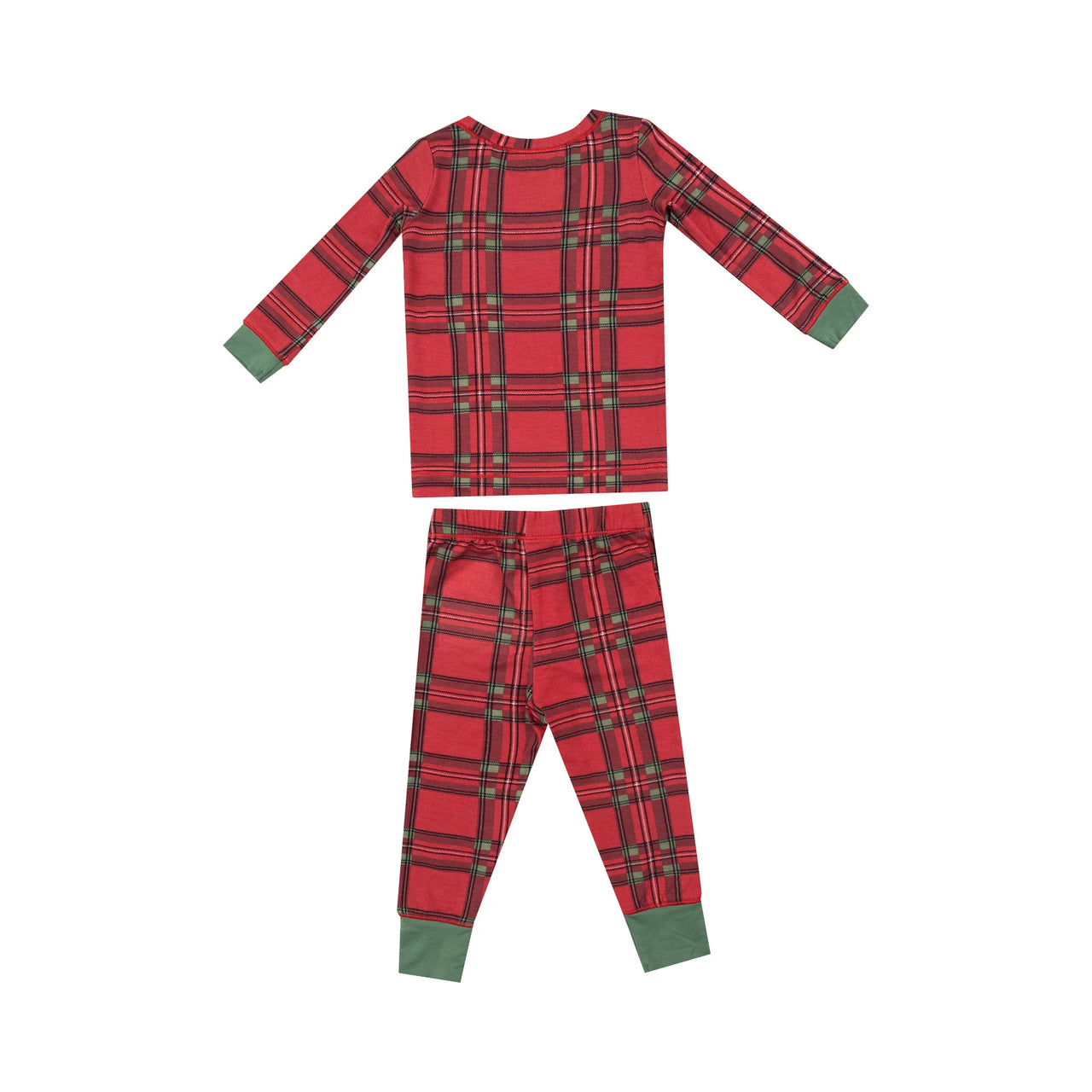 Vintage Holiday Plaid Loungewear Set