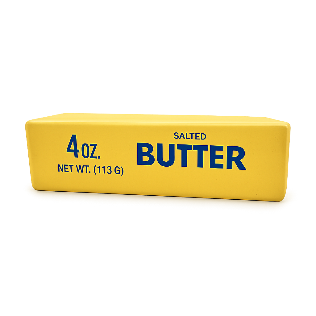 Fun Doh Small Butter Stick Slow Rise Fidget Toy *NOT RETURNABLE*