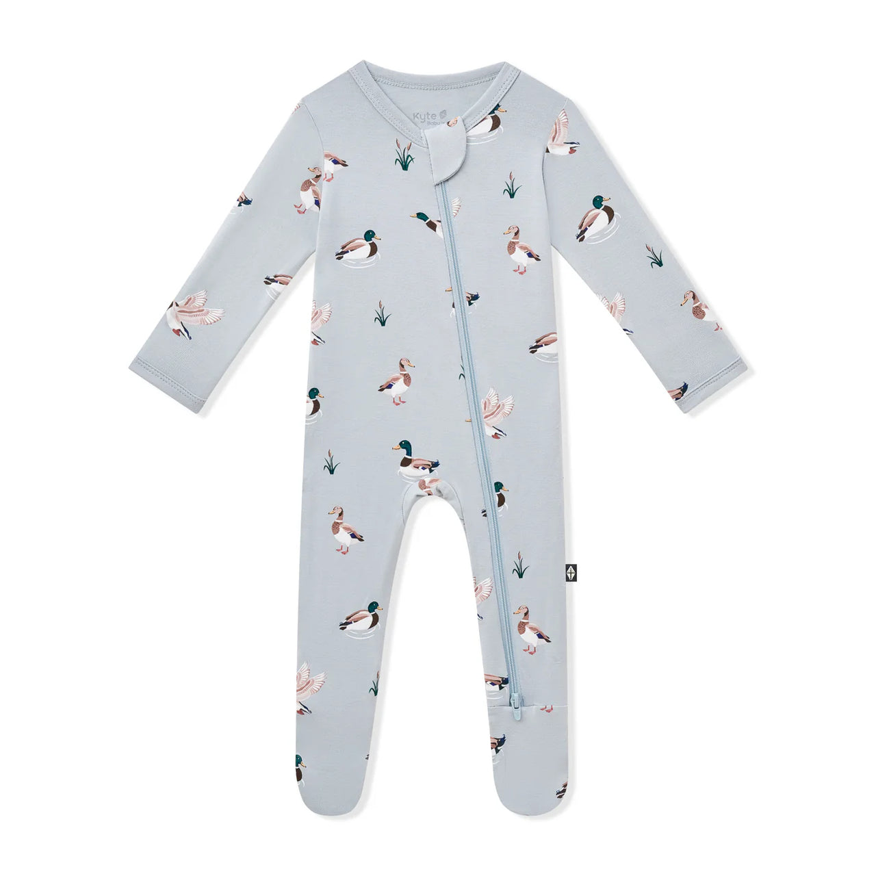 Zippered Footie- Mallard Duck