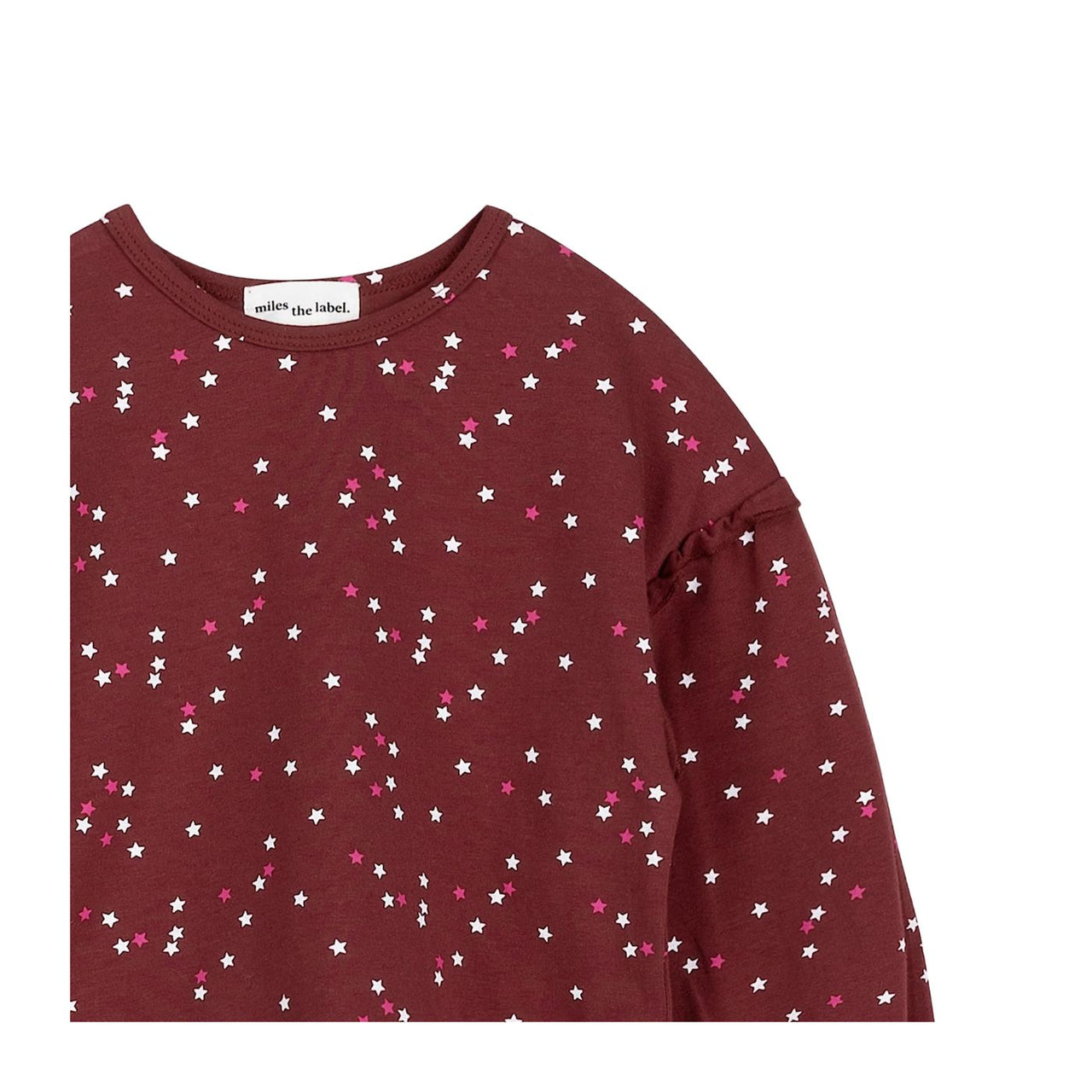 Confetti Burgundy Top