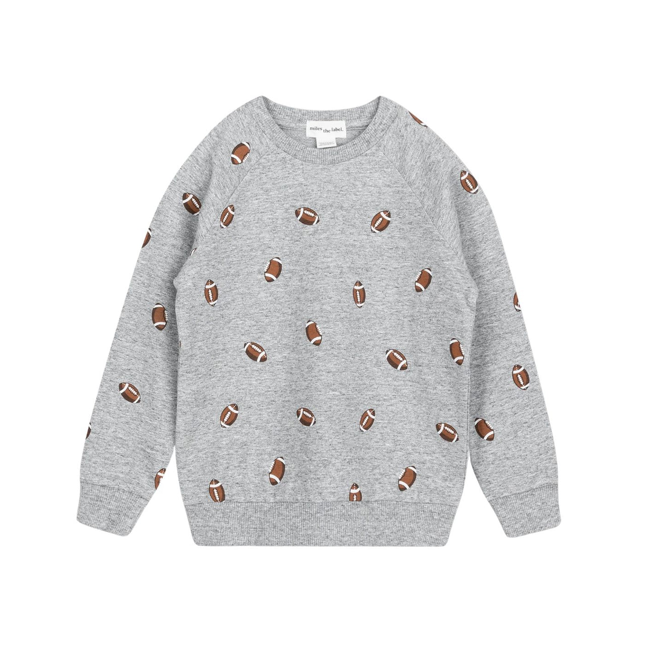 Football Print Sweatshirt