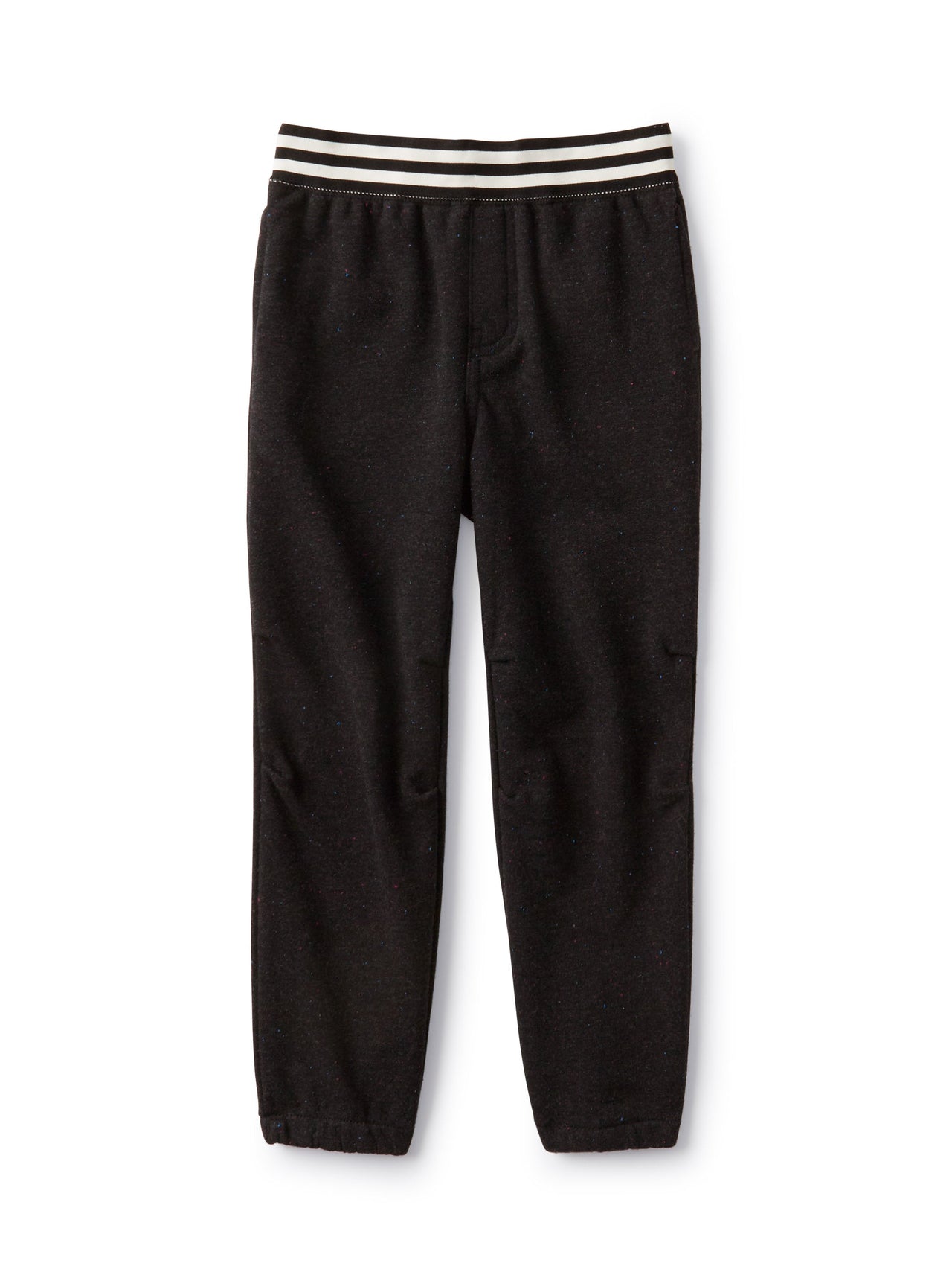 Dressed-up Sweatpant Stripe- Jet Black