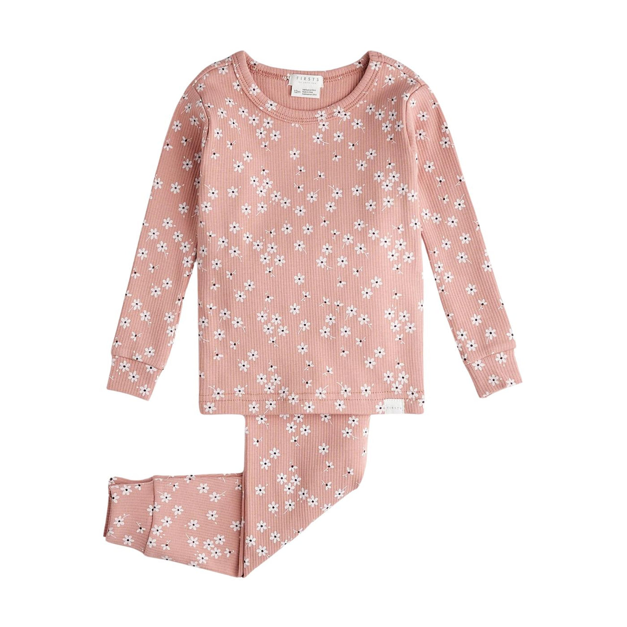 Autumn Garden Print on Dove Pink PJ Set