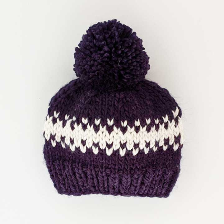 Rebel Indigo Knit Beanie