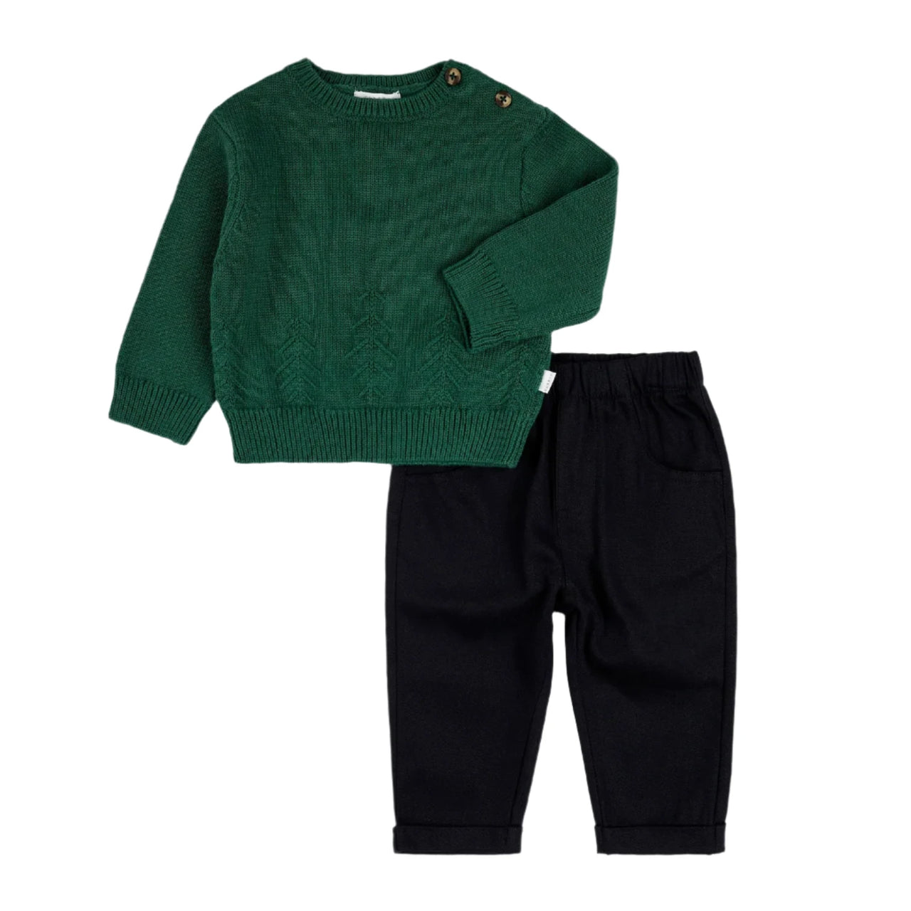 Pine Tree Sweater Set