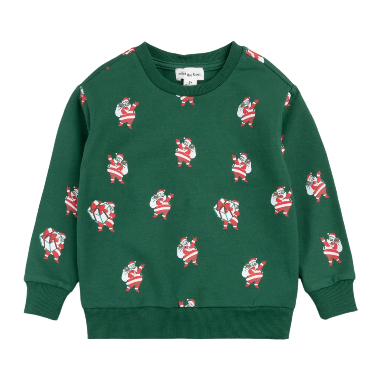 Sleighing It Tinsel Green Sweatshirt