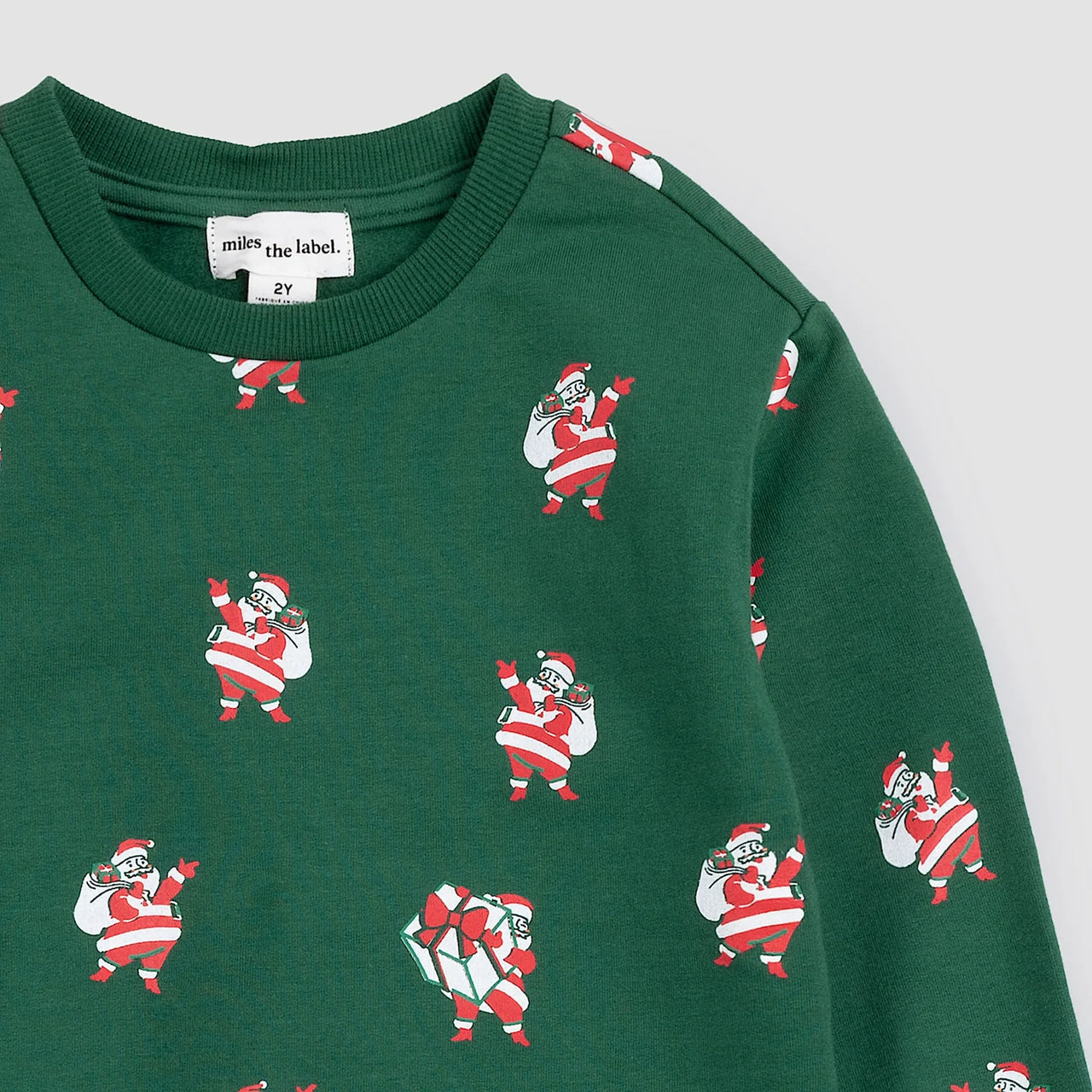 Sleighing It Tinsel Green Sweatshirt