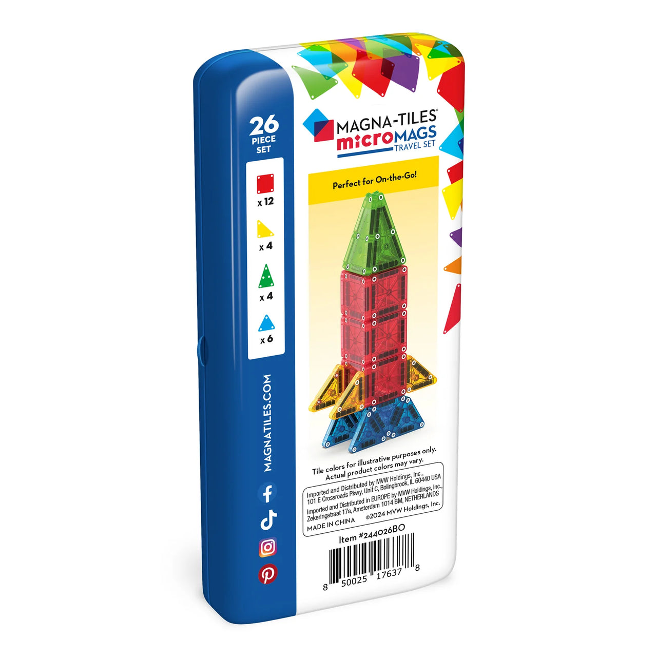 microMAGS   Travel™ - 26 Piece Set