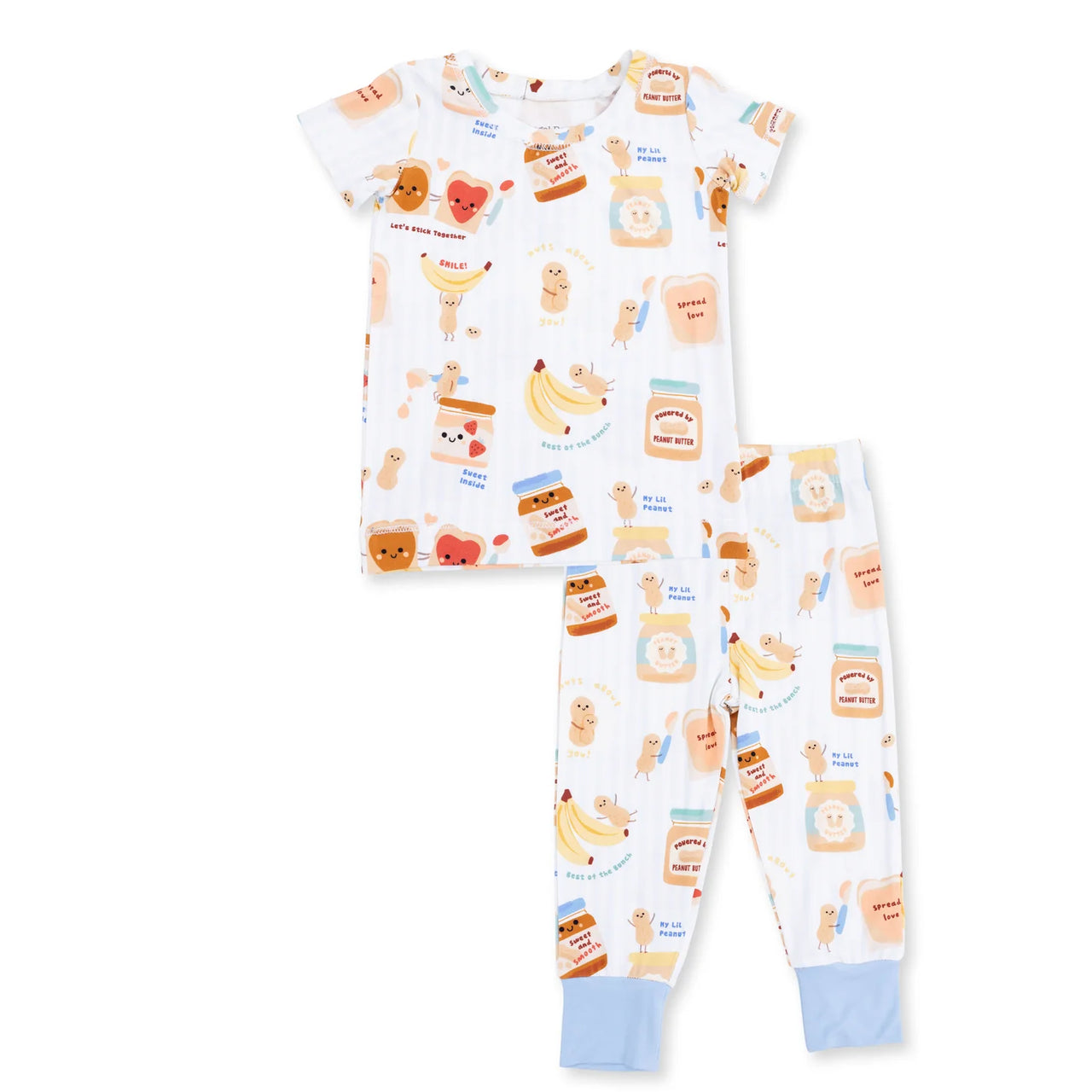 Toddler Short Sleeve Pajama Set- Spread the Love