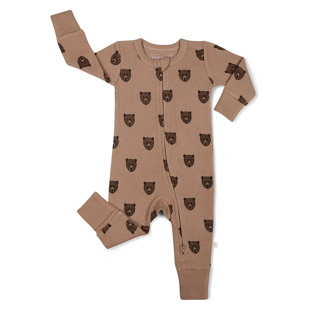 Zip Romper - Wild Bear