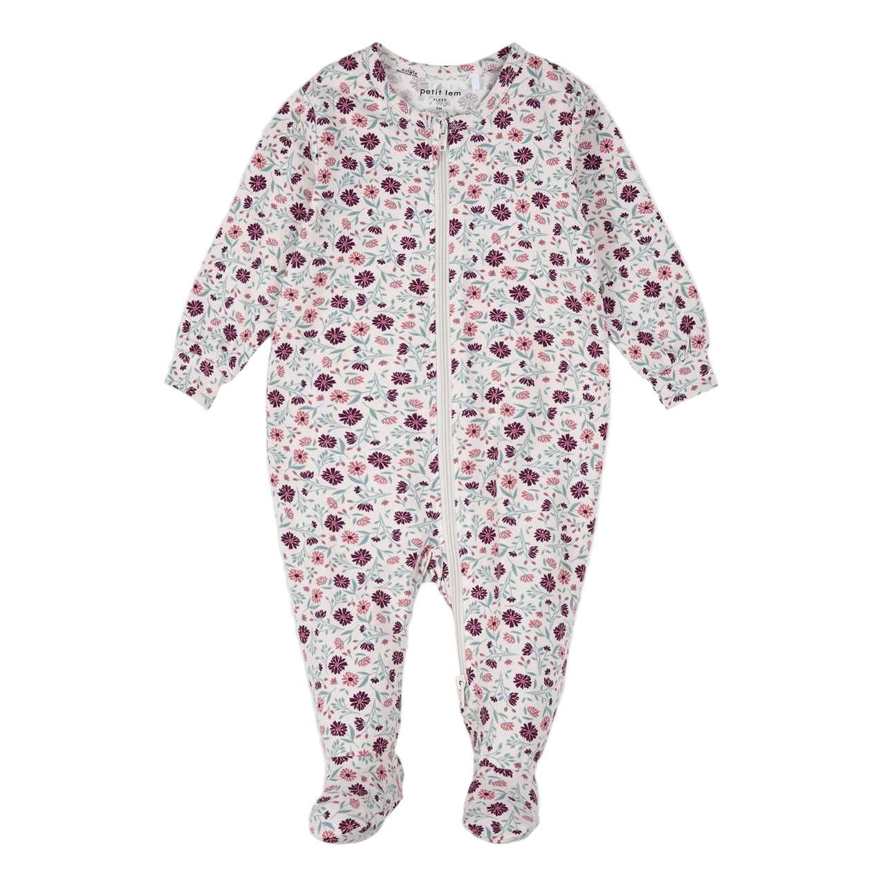 Poppy Floral Jersey Modal Blend Sleeper