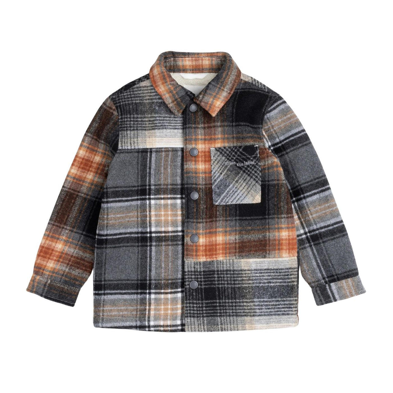 Copper Plaid Shacket