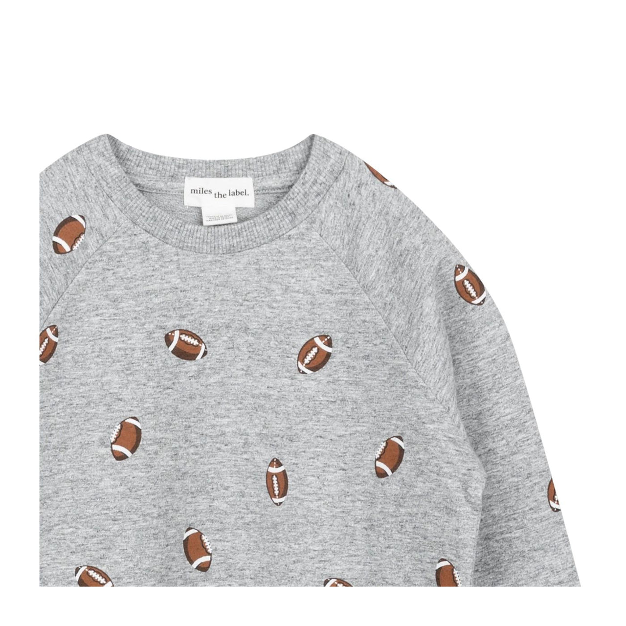 Football Print Sweatshirt