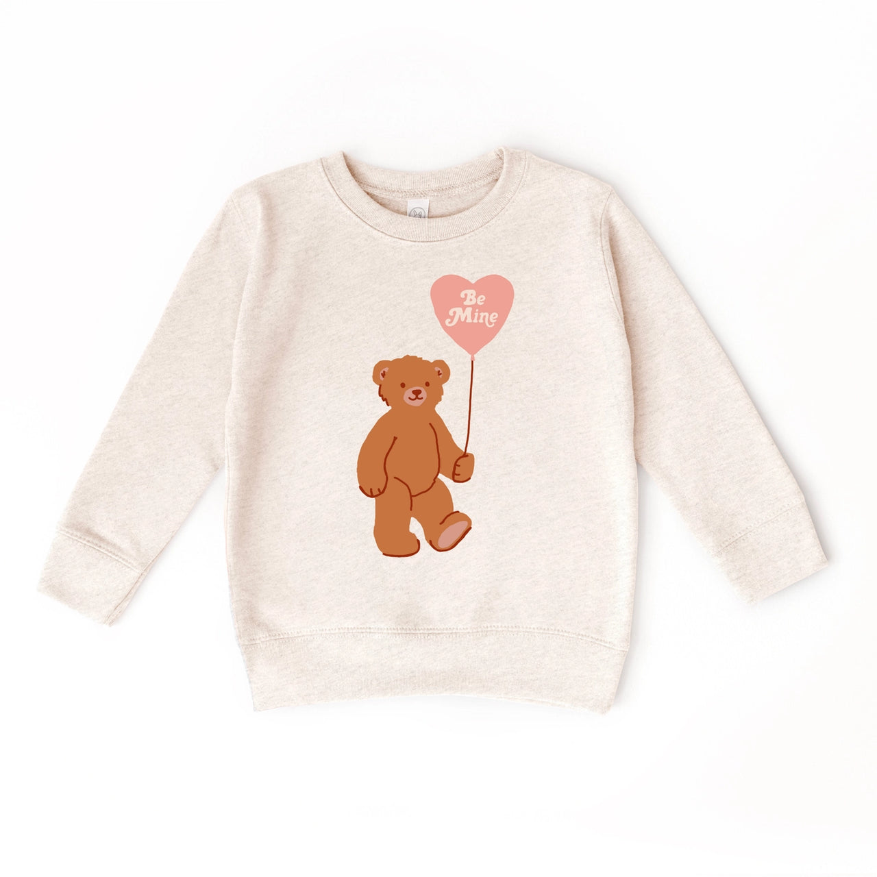 Be Mine Bear Balloon Valentine's Day Sweatshirt