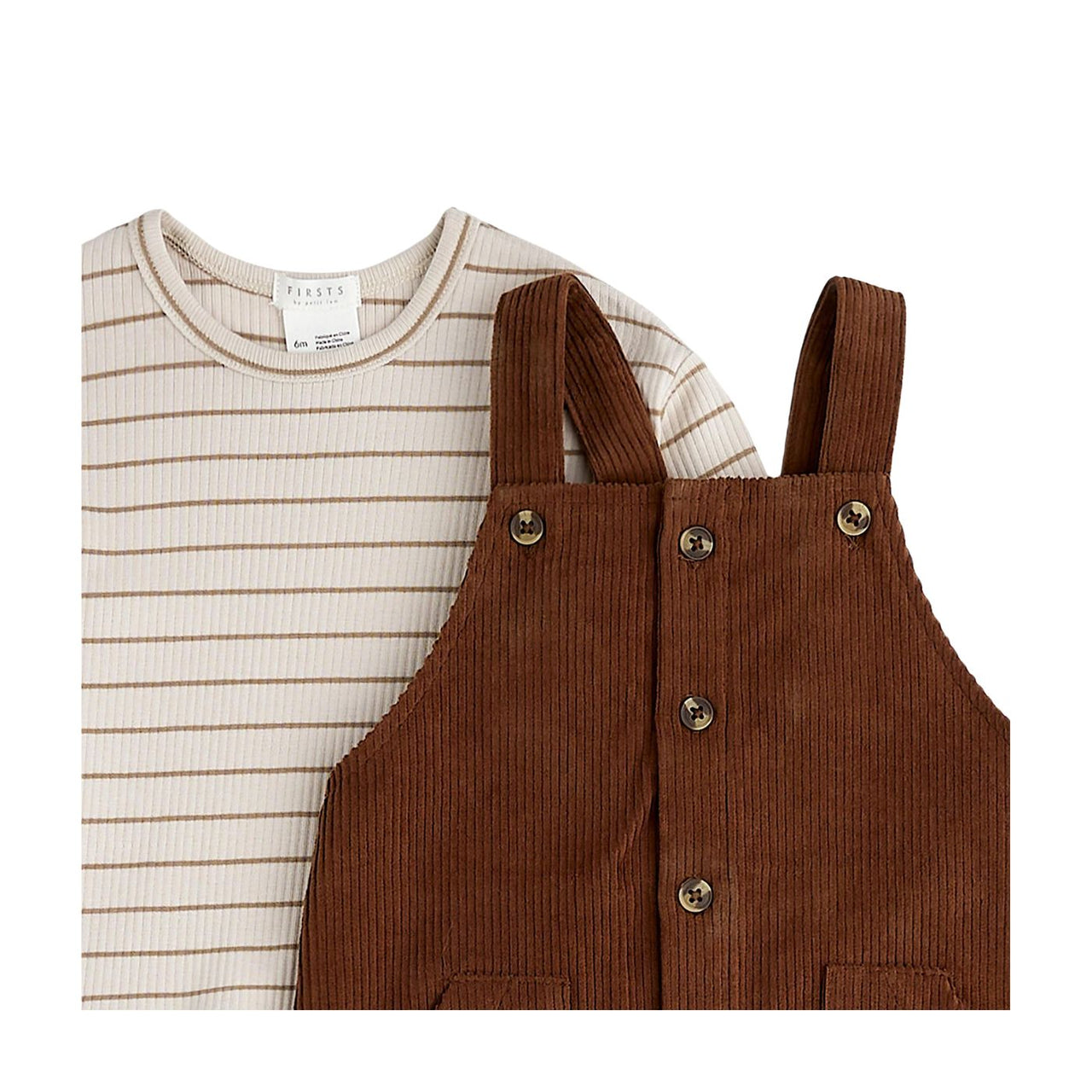 Mustang Corduroy Overall Set