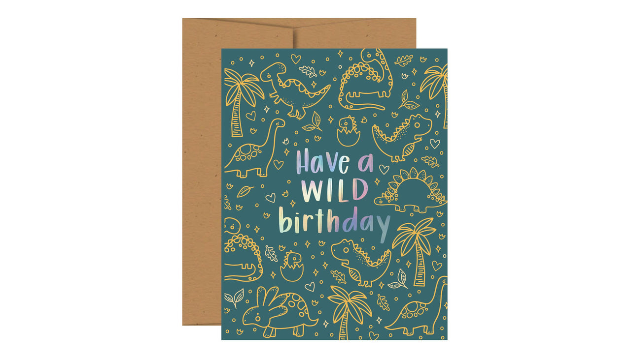 Wild Birthday - Greeting Card