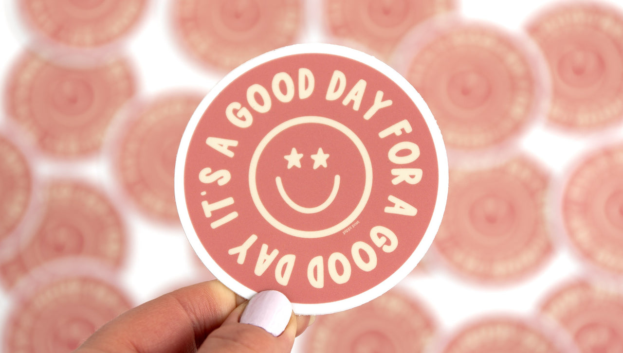Good Day Smiley - Decal Sticker