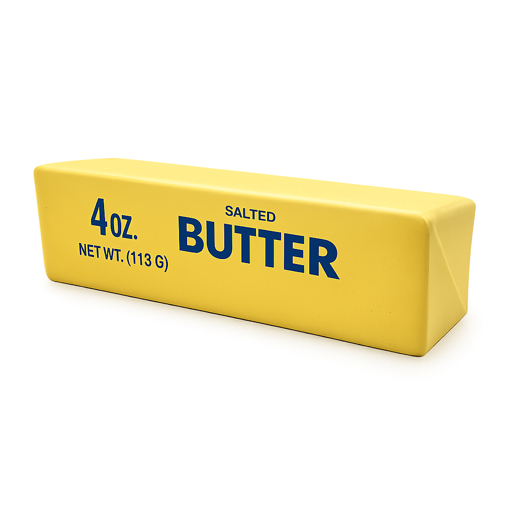 Fun Doh Small Butter Stick Slow Rise Fidget Toy *NOT RETURNABLE*