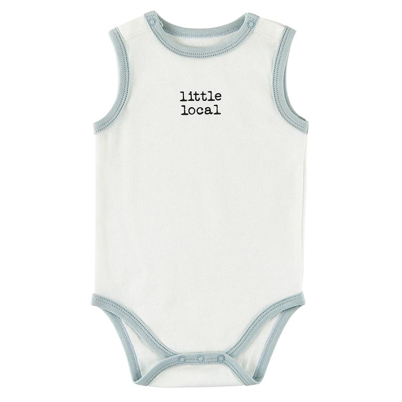 Little Local Sleeveless Snap Shirt