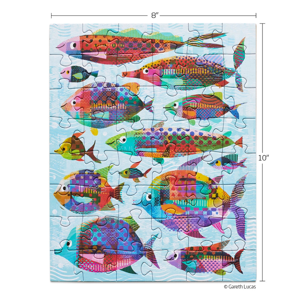 Fishes 48 Piece Kids Puzzle Snax
