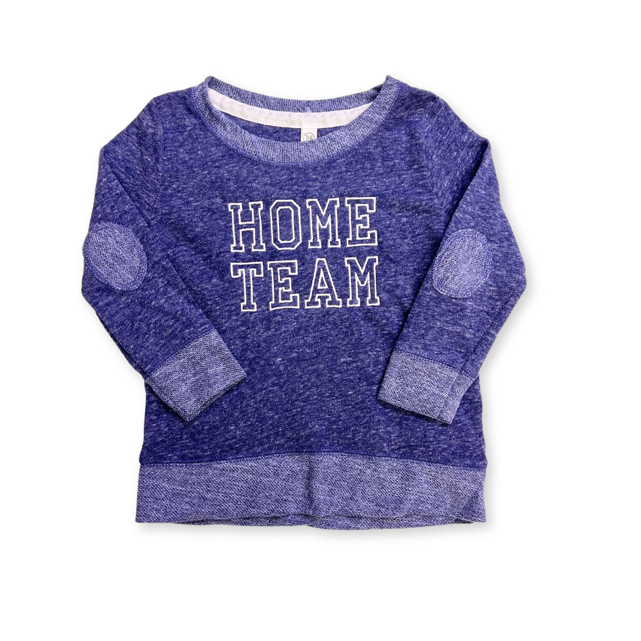 Home Team Toddler Vintage French Terry Crew - Purple