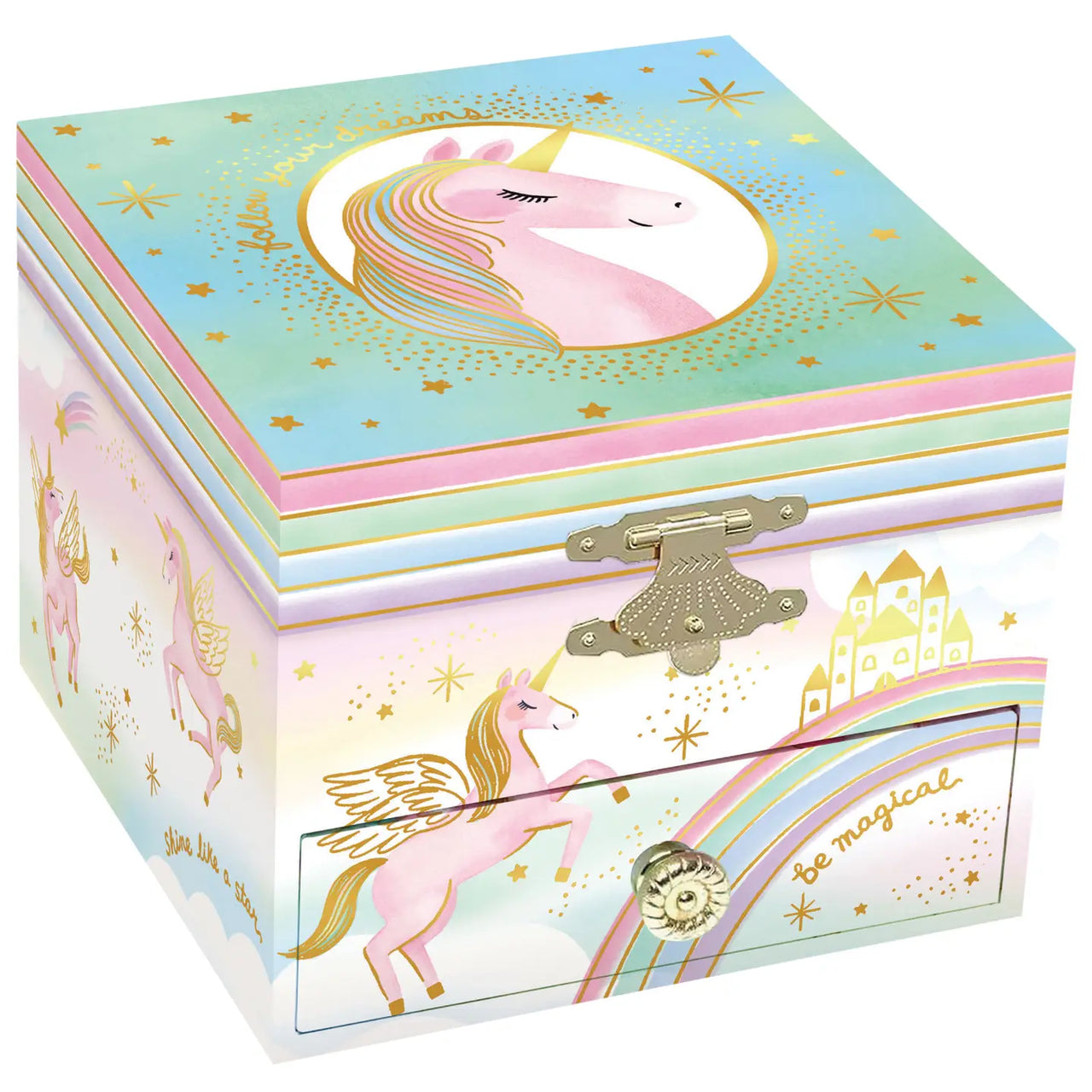 Unicorn Musical Jewelry Box